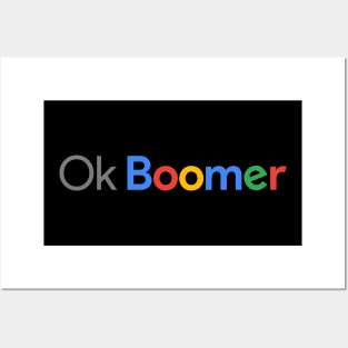 Ok Boomer Posters and Art